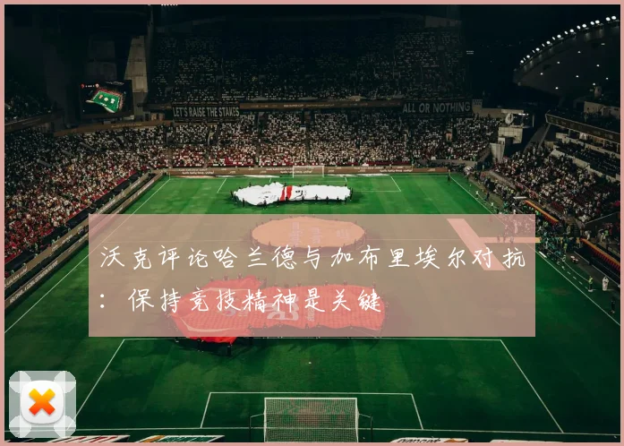 沃克评论哈兰德与加布里埃尔对抗：保持竞技精神是关键